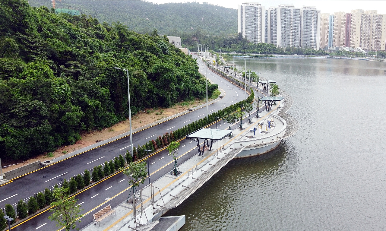 New road and recreation area along Seac Pai Van reservoir opening soon