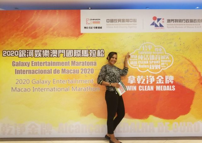 Meet the woman who ran a total of 58k during Macao’s 14-day hotel quarantine