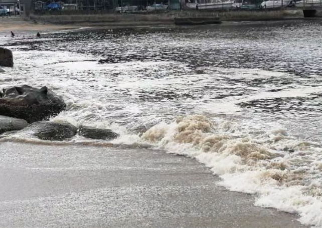 Red tide hits Cheoc Van Beach