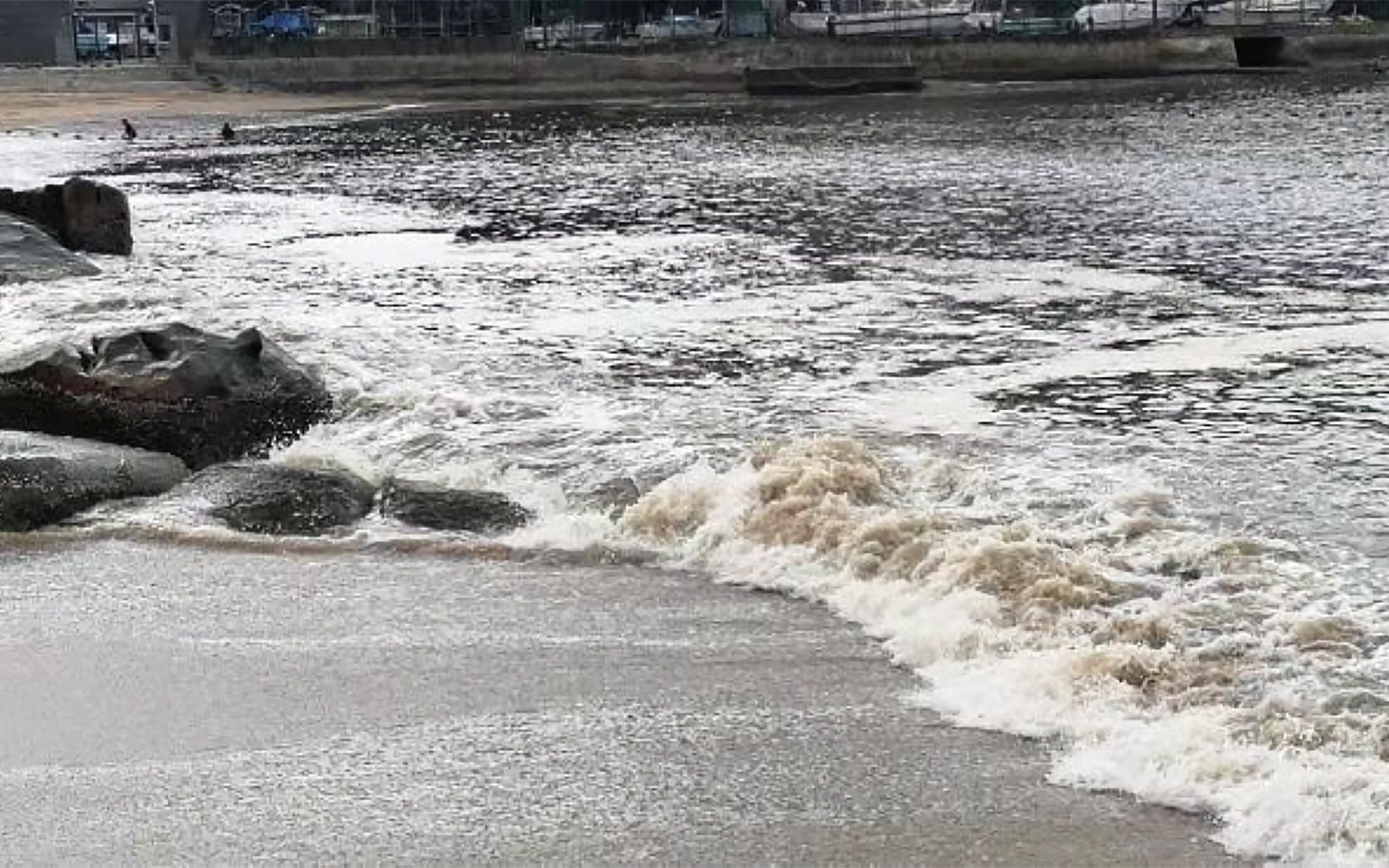 Red tide hits Cheoc Van Beach