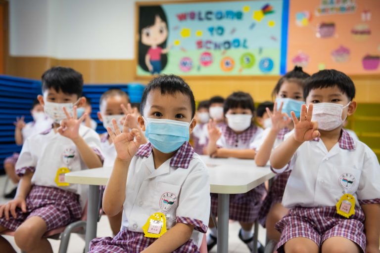 Macau kindergarten students