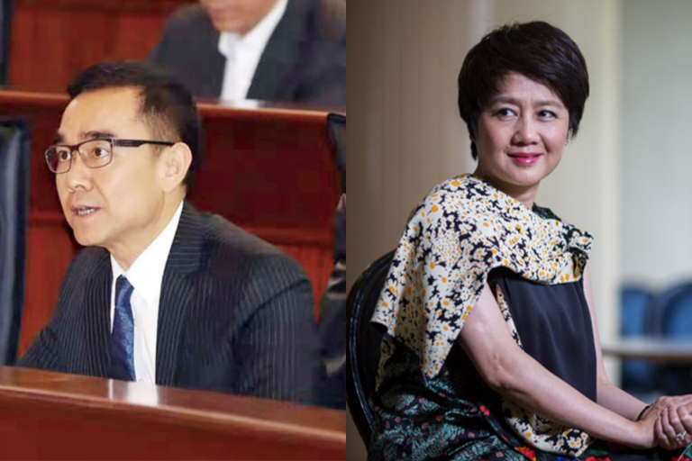 2021 new legislators - Ho Ion Sang and Angela Leong On Kei