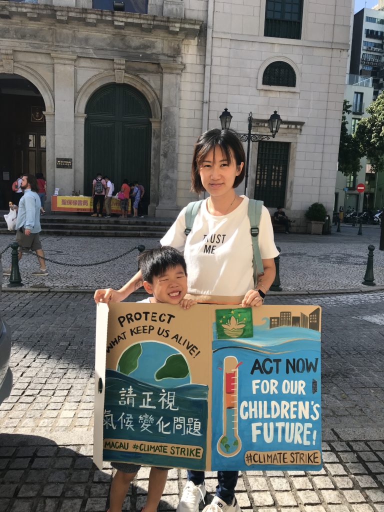 Benvinda Santos, Macao-based environmental activist who started the 'Macau for Waste Reduction’