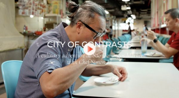 City of Contrasts: A culinary adventure at São Domingos Market with Chef Simon Li