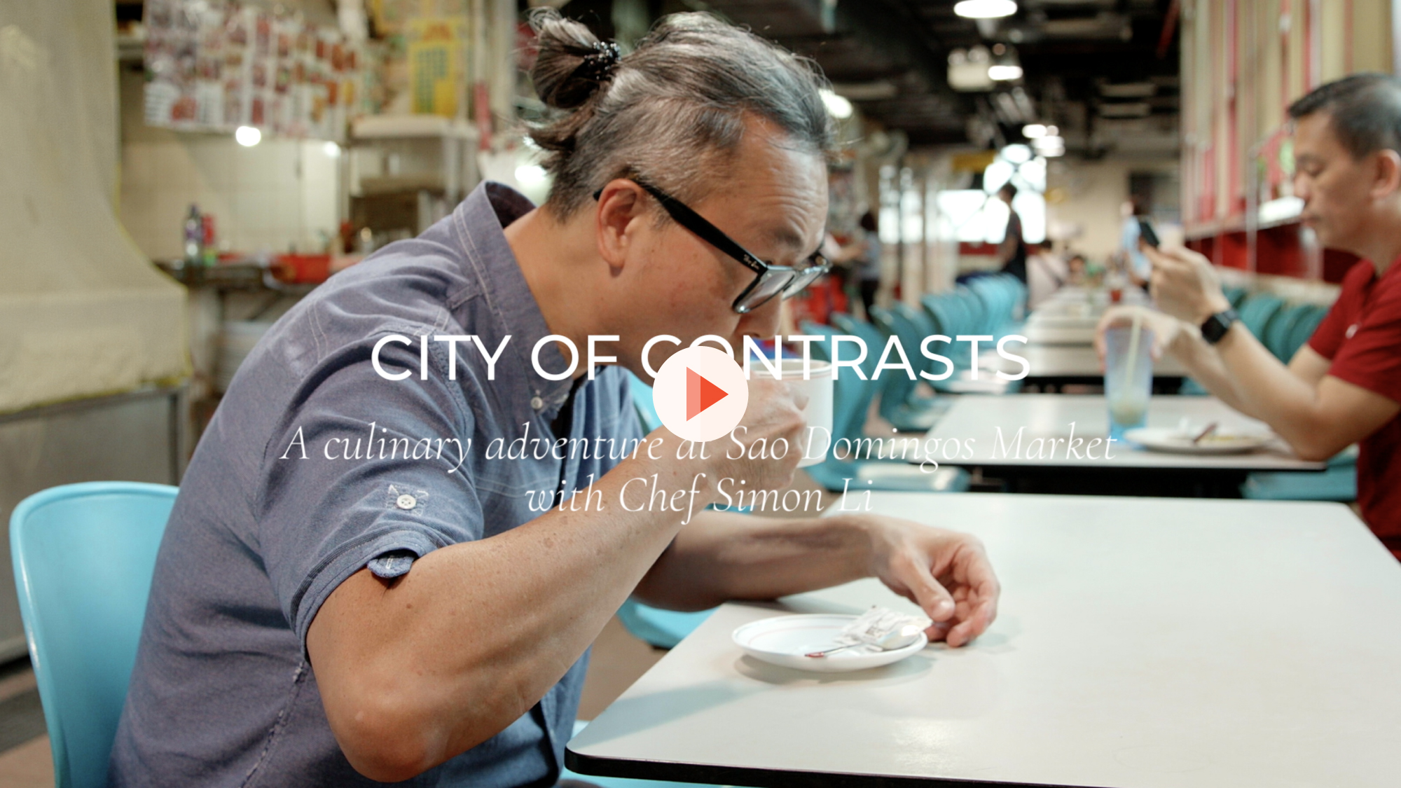 City of Contrasts: A culinary adventure at São Domingos Market with Chef Simon Li