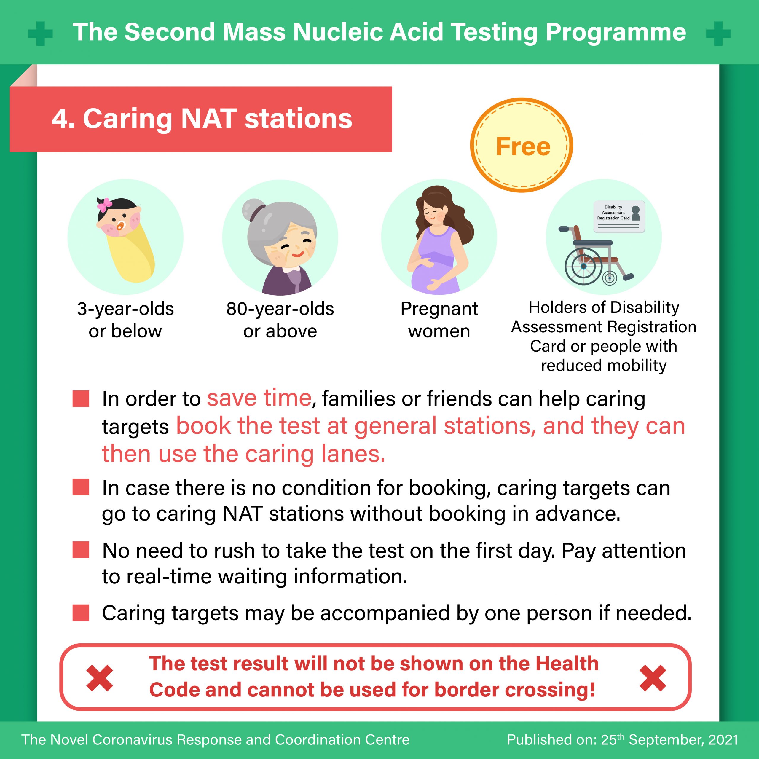 Mass NAT caring stations