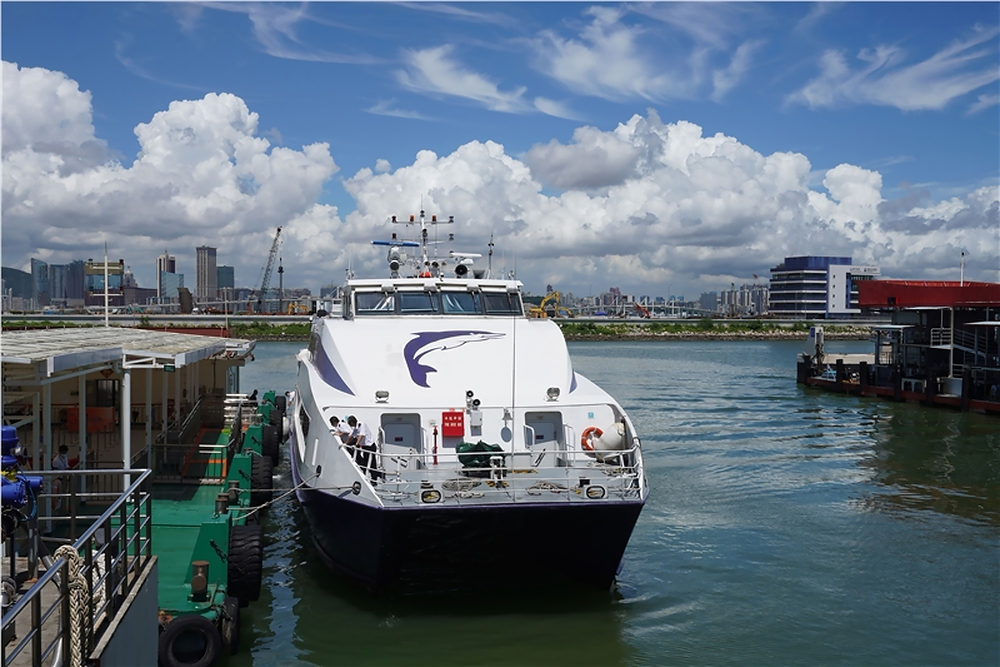 Macao-Shekou ferries set sail again today