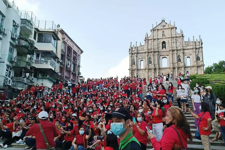 Filipino public rally in Macao