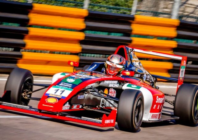 Macao driver Charles Leong wins F4 race at the 68th Macau Grand Prix