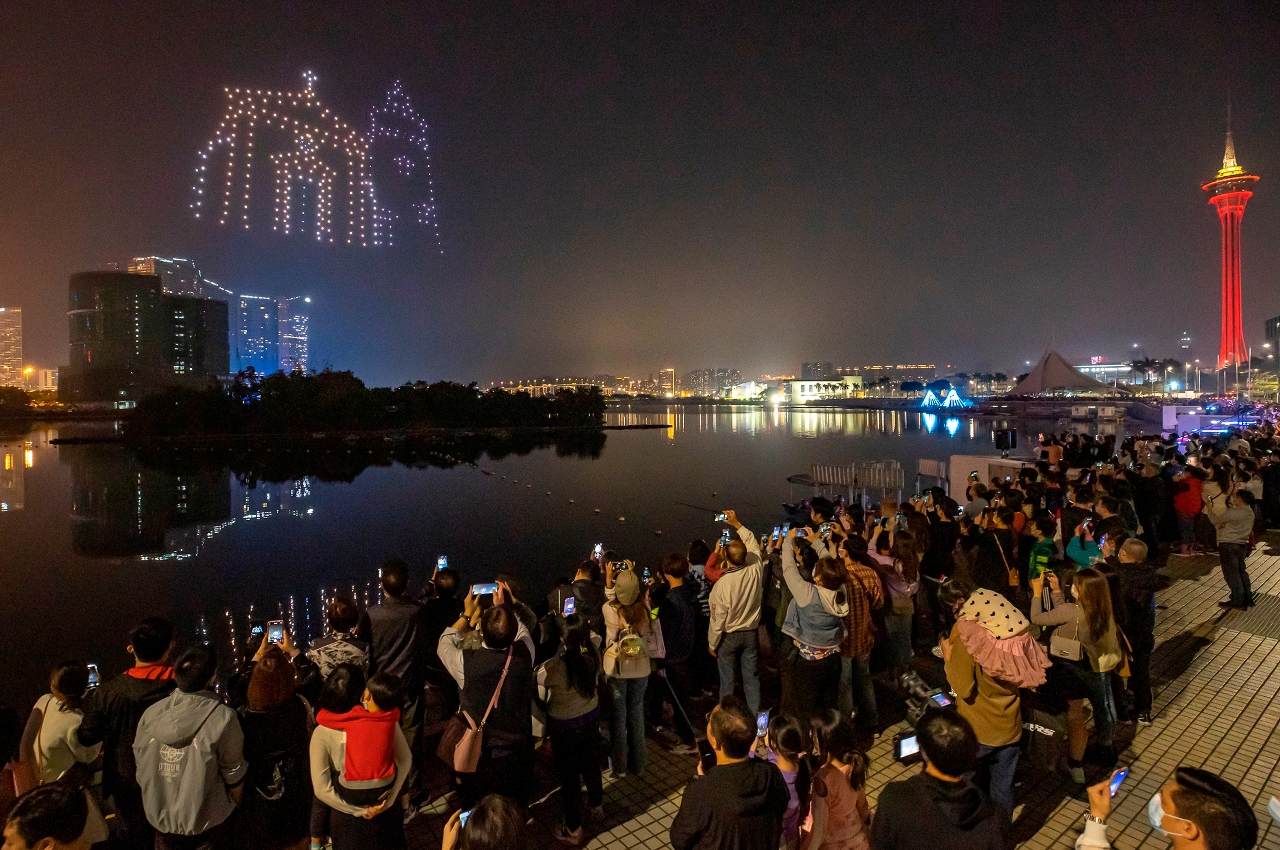 Light Up Macao Drone Gala