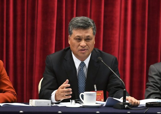 Governor of Guangdong appointed Communist Party chief to Xinjiang