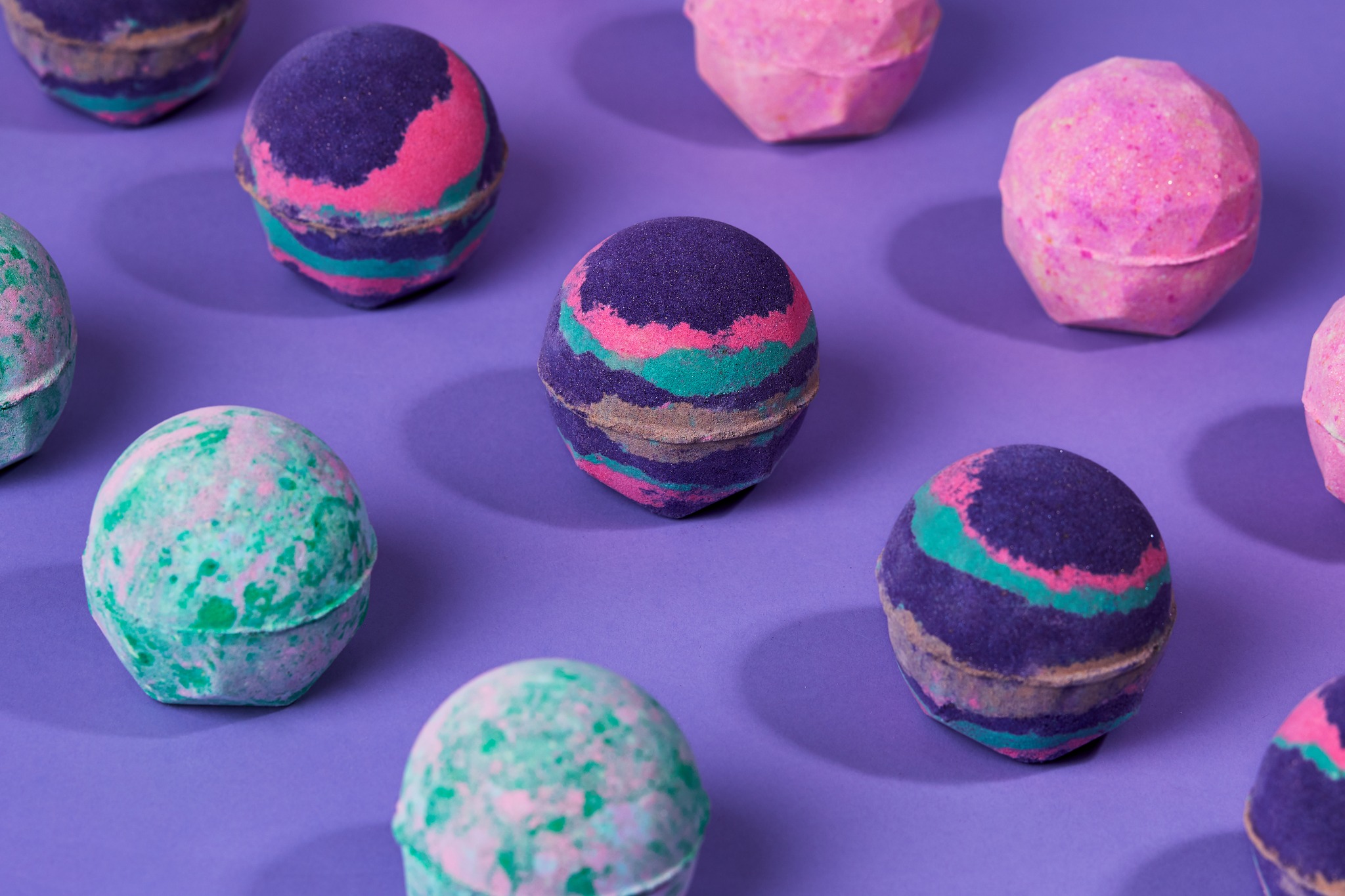 Lush bath bombs