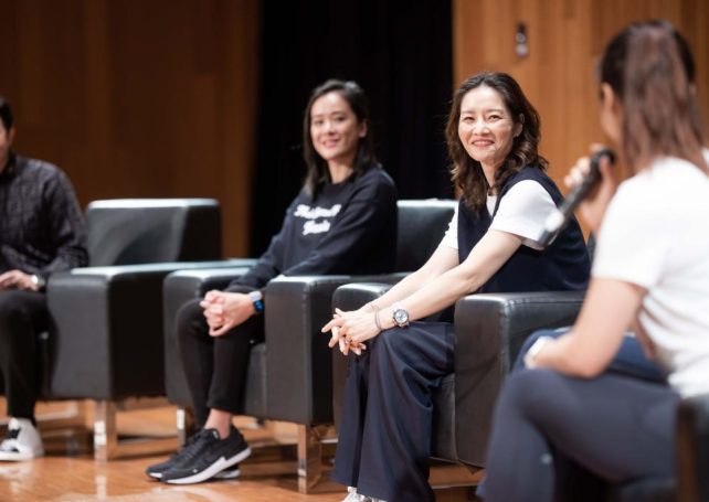 Chinese tennis star Li Na delivers talk at UM