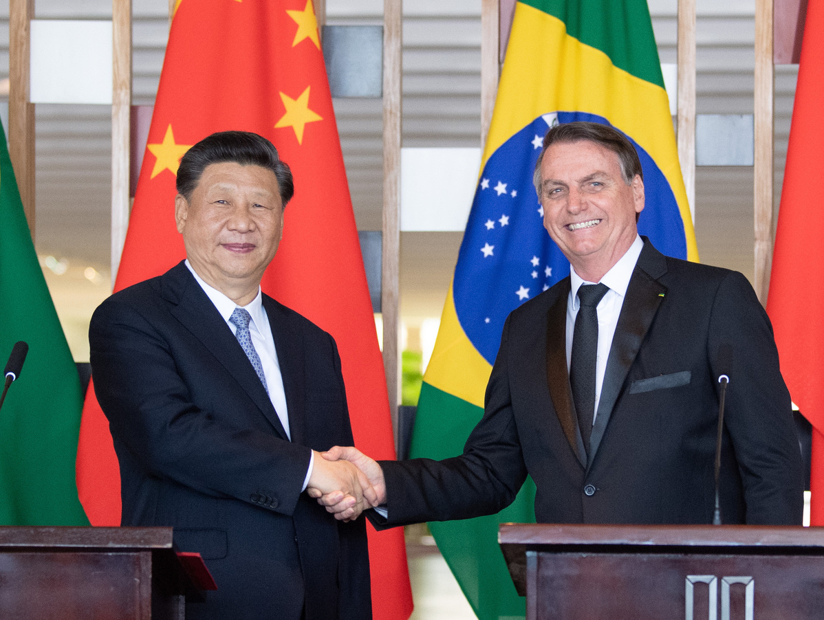 China and Brazil