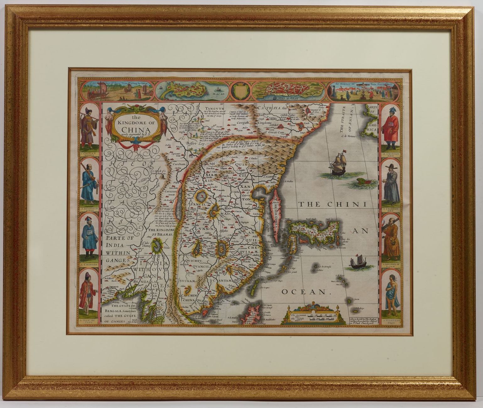 17th century China map