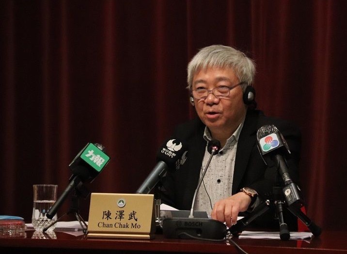 Chan Chak Mo says government should extend gaming concessionaires’ contracts for another year