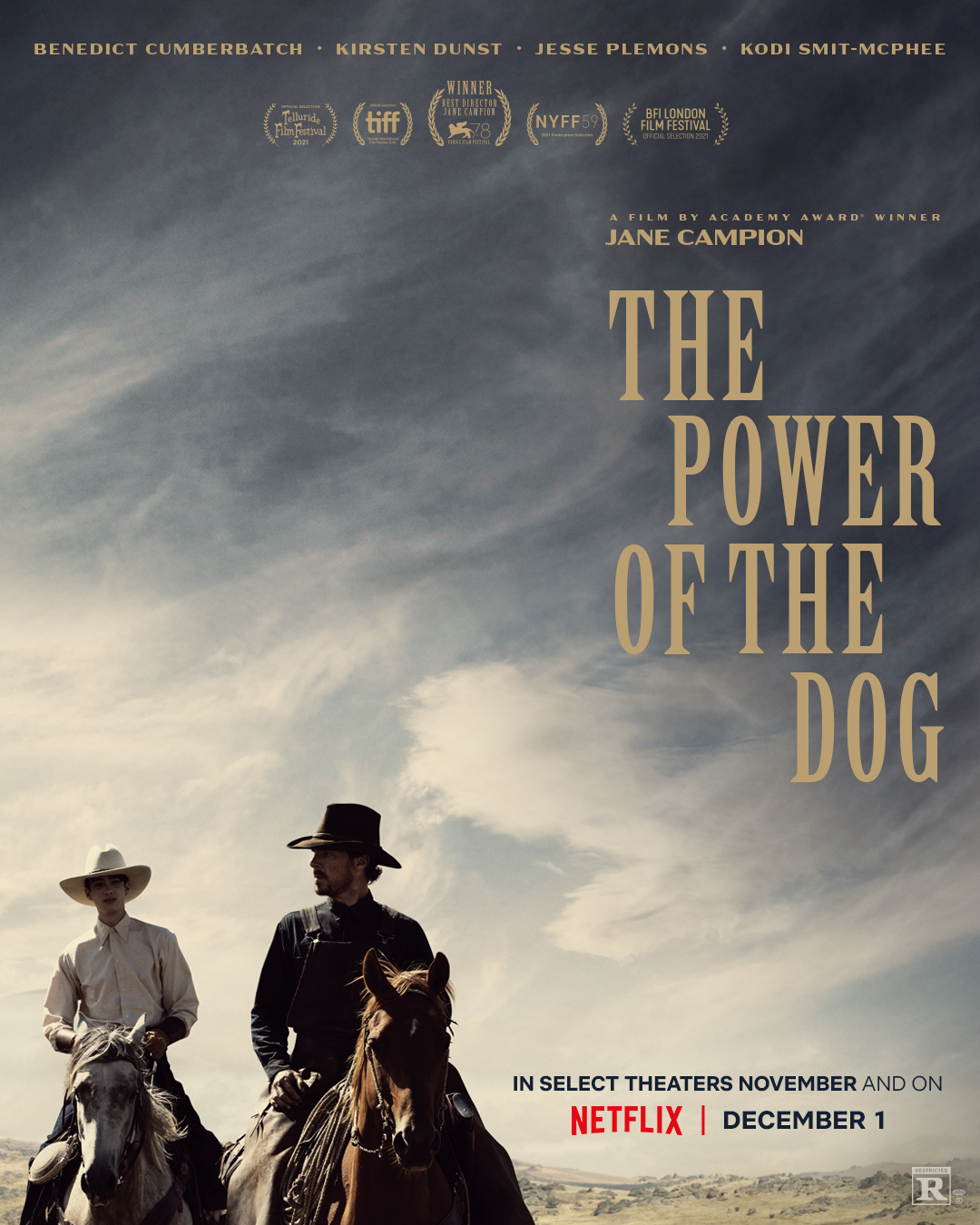 The Power of the Dog movie poster