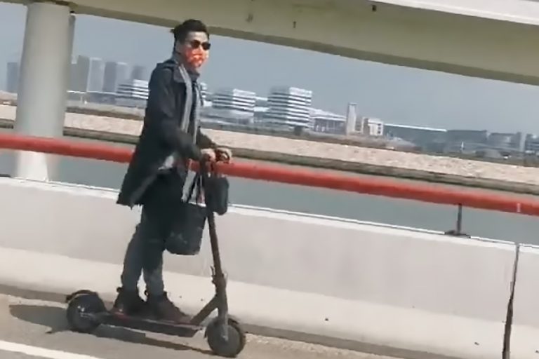Macau e-scooter guy