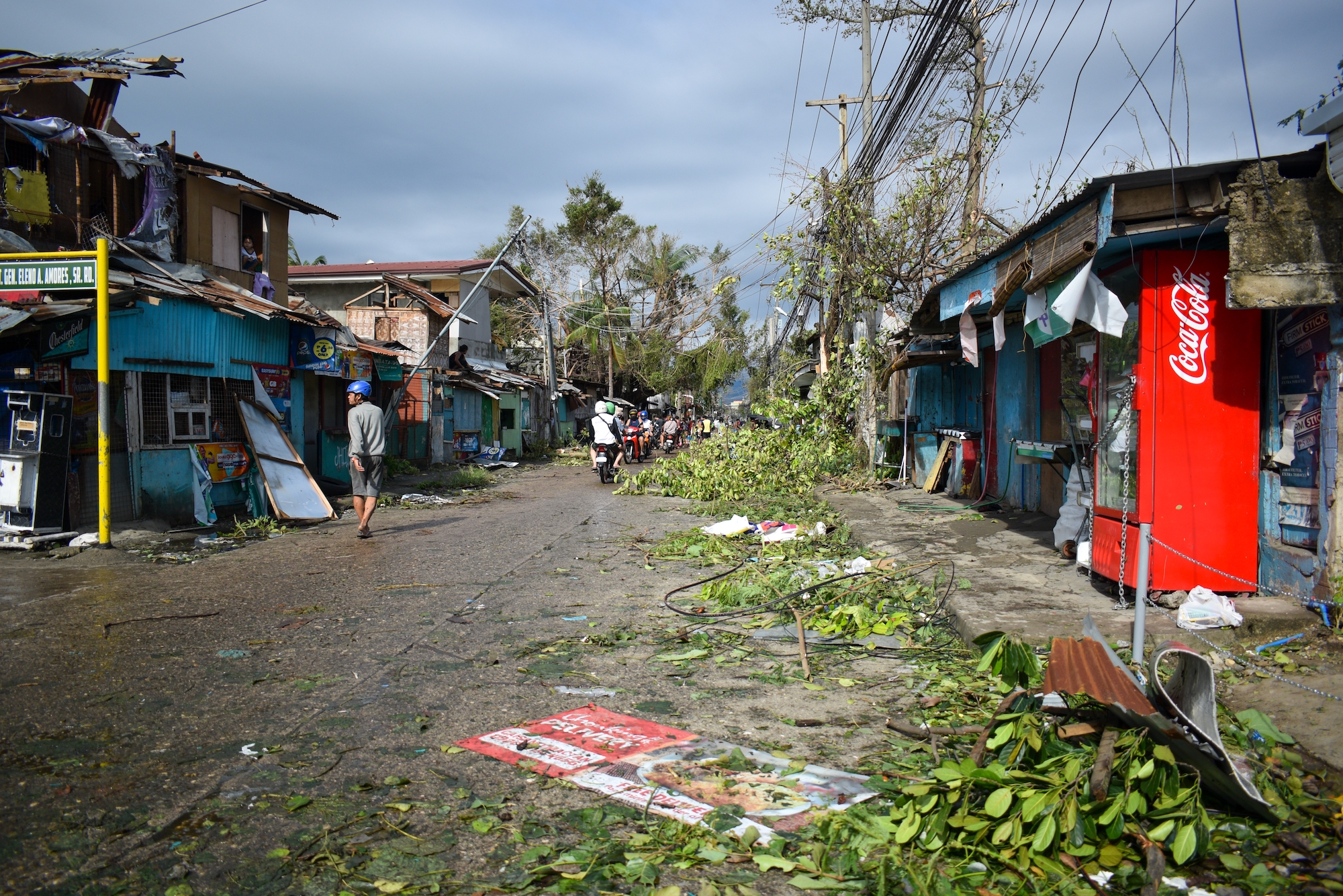 Typhoon Odette Rai - Lapu-Lapu, Philippines - 17 December 2021