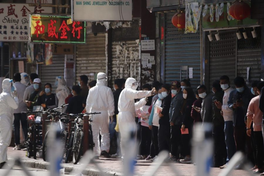 Hong Kong reports 26,908 new Covid-19 cases, 286 deaths