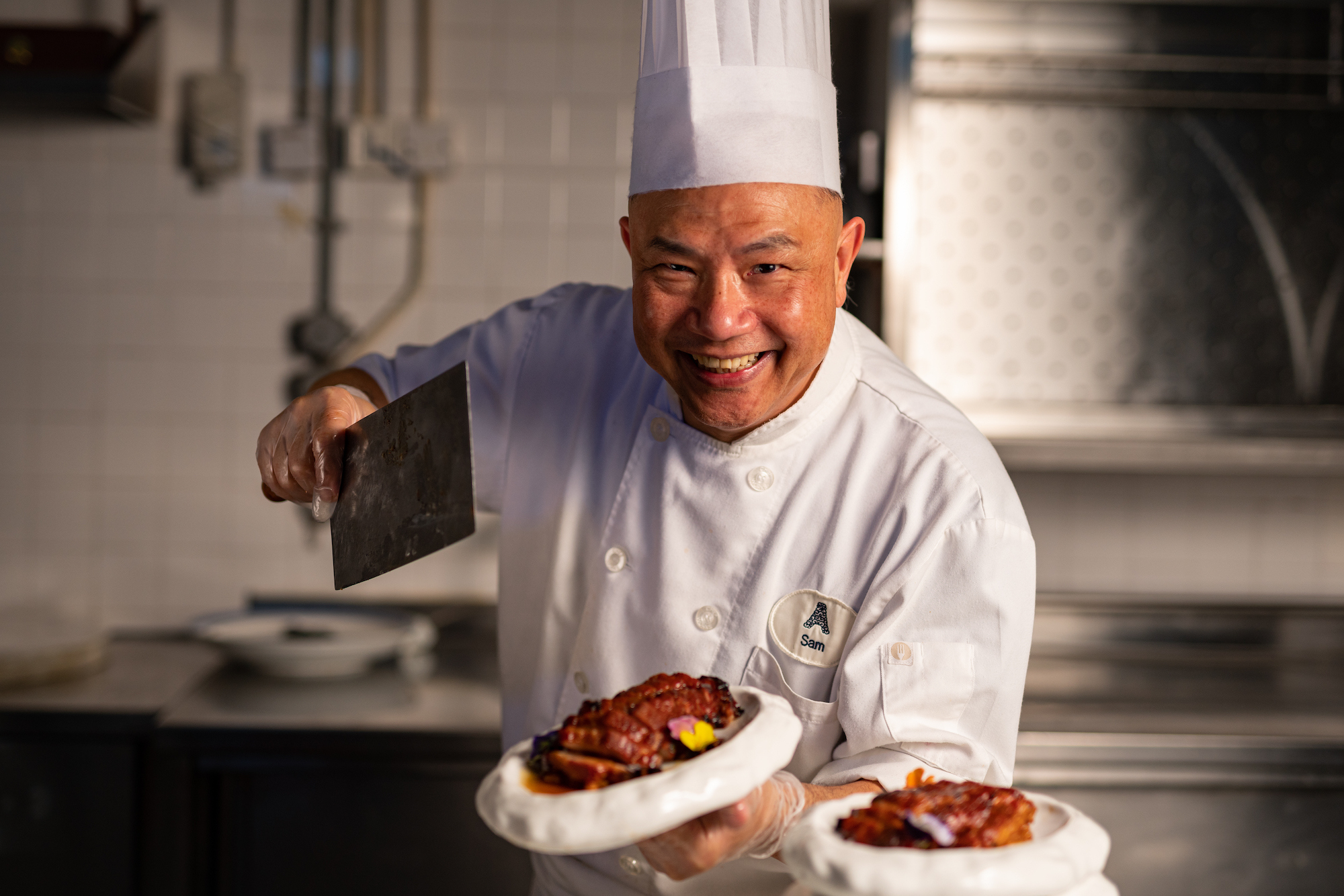 Traditional Chinese cuisine and seafood shaped Kam Lai Heen’s head chef