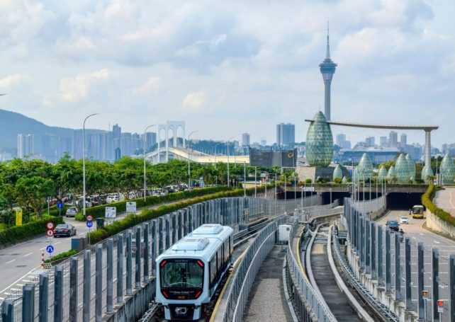 Taipa-Barra LRT not due to open until late 2023 or early 2024