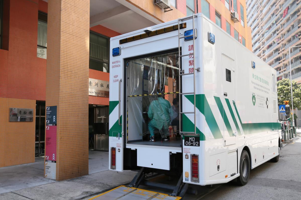 Mobile jab station to provide walk-in service at Iao Hon Park today