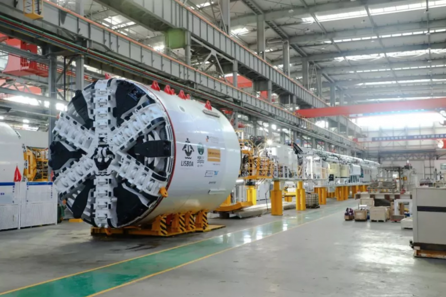 China Railway Engineering Equipment Group to deliver tunnel boring machine to Portugal