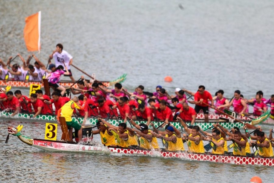 SJM Golden Jubilee wins Standard Dragon Boat Race Open Category