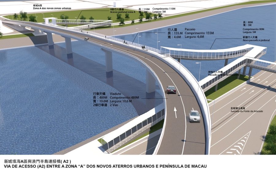 New flyover will connect Zone A to Macao peninsula by end 2024