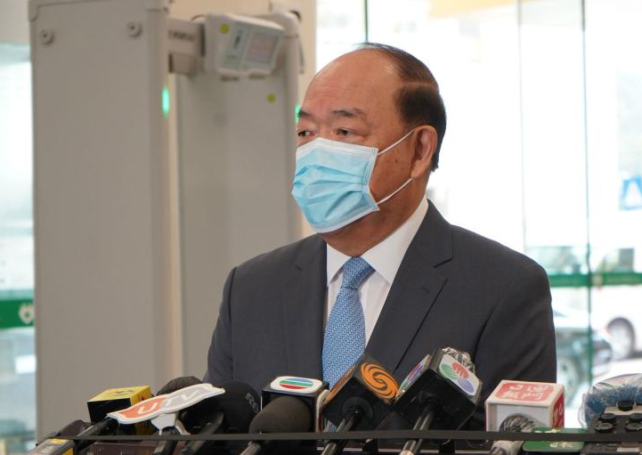 Chief Executive Ho Iat Seng says government considering reducing quarantine to 7-10 days