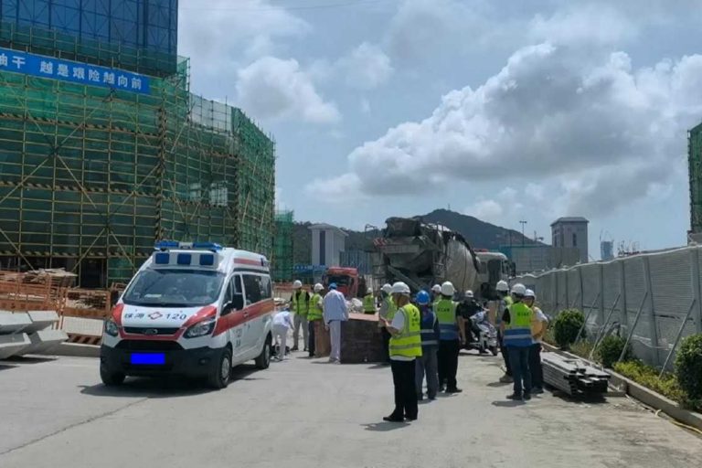 Macao New Neighbourhood accident