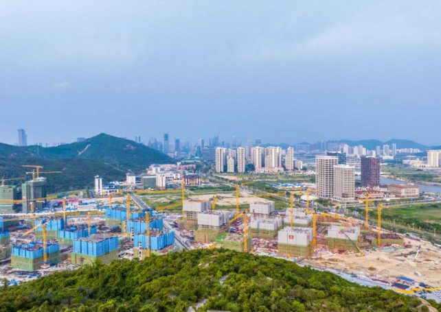 Macau New Neighbourhood’s basement construction in Hengqin completed