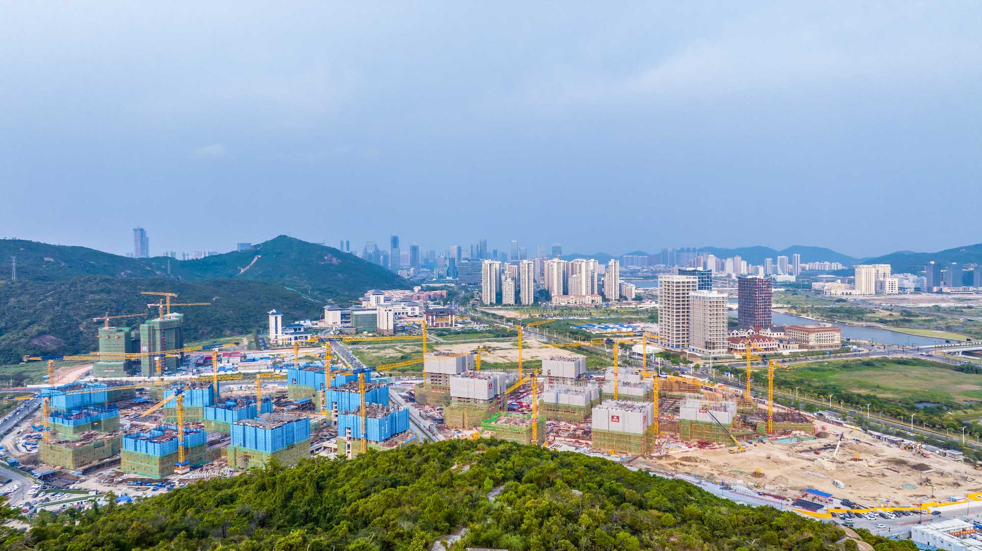 Macau New Neighbourhood’s basement construction in Hengqin completed