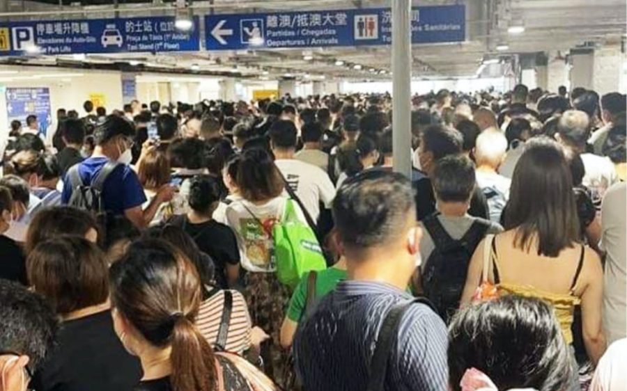 Massive mainland Chinese Non-Resident Worker exodus as border controls are relaxed