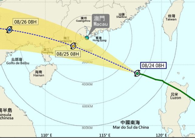 Typhoon Ma-on poses ‘considerable threat’: Signal No 8 expected