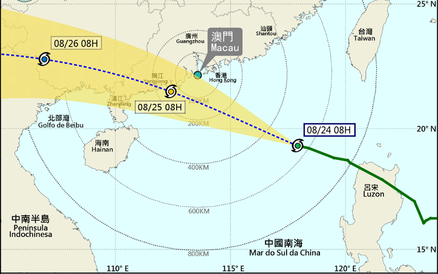 Typhoon Ma-on poses ‘considerable threat’: Signal No 8 expected