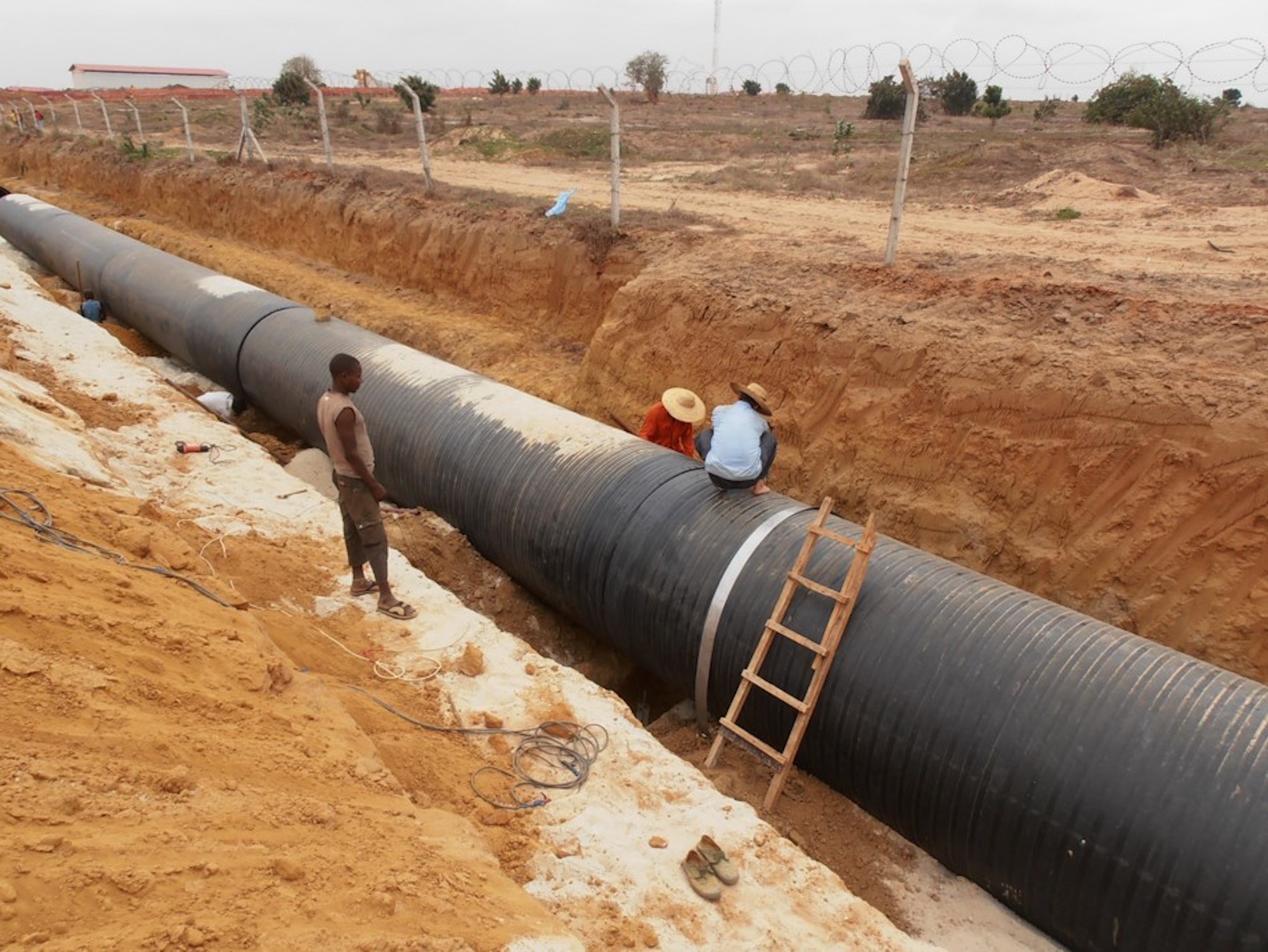 China urban water project Angola