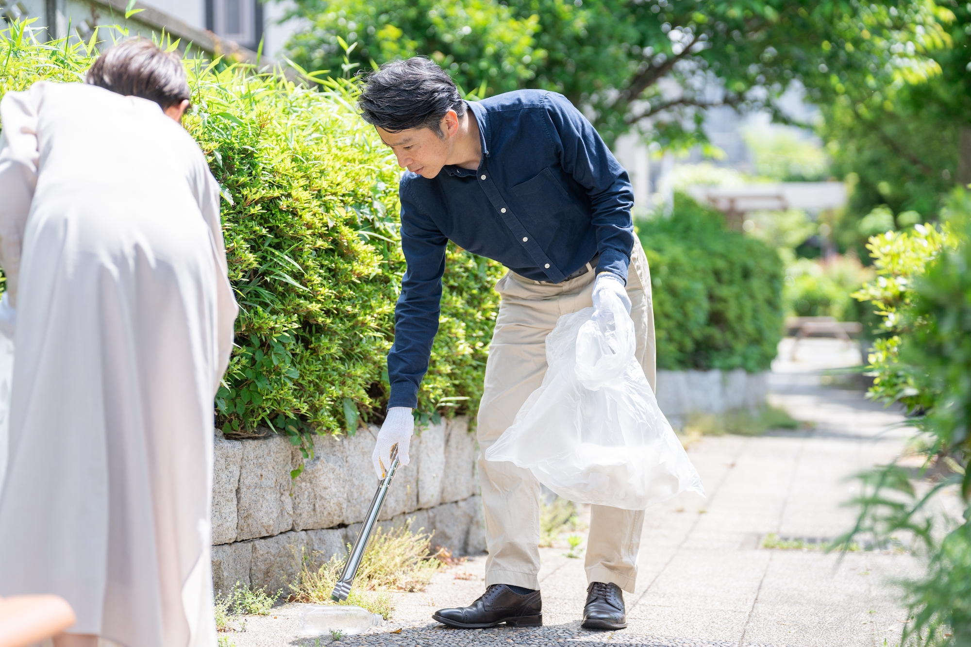 Helping keep the city clean and green