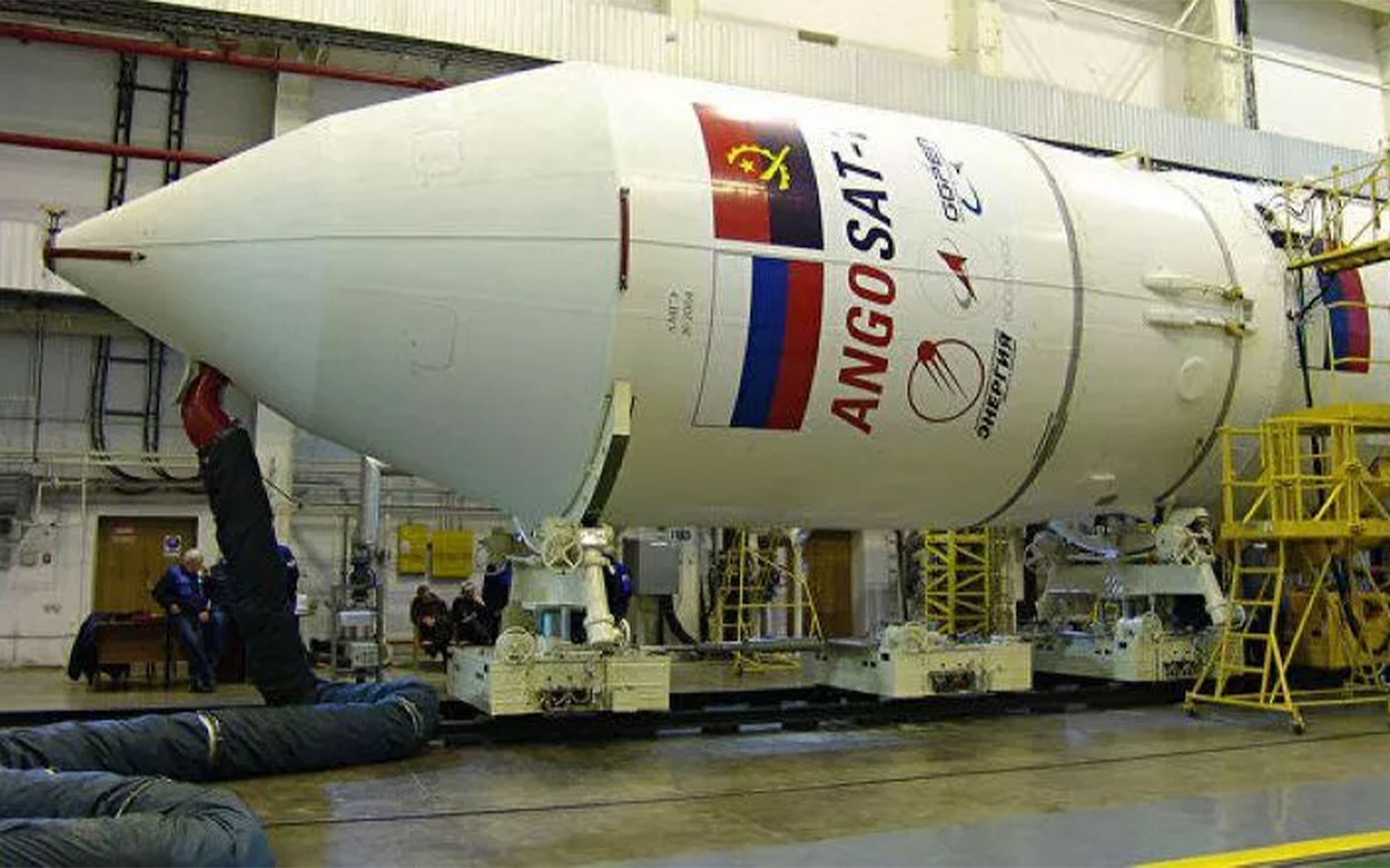 Russian rocket to launch Angolan satellite Angosat-2 into orbit today