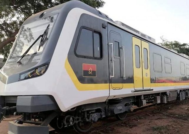 China CRRC Corporation delivers three new trains to Angola