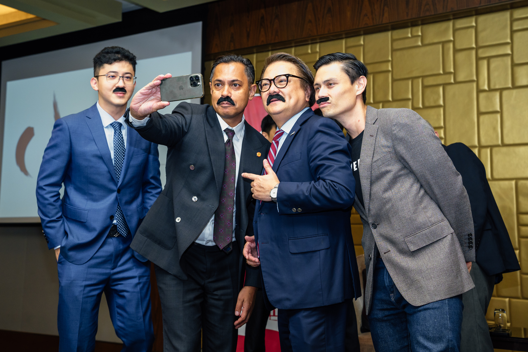 Austcham Macau fundraising luncheon Movember