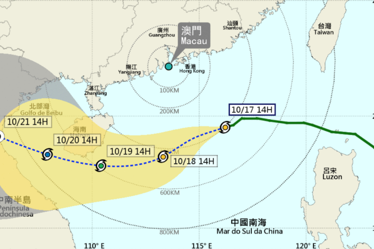 Typhoon Nesat Signal No 3