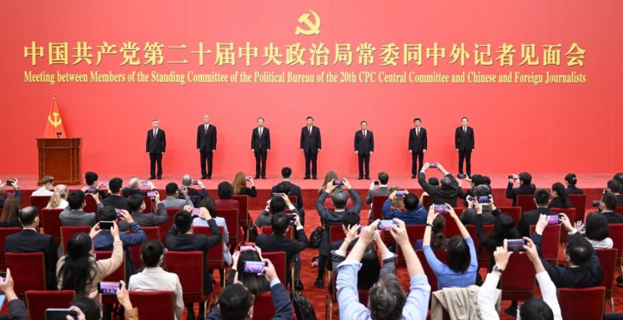 President Xi reveals new line-up for Politburo Standing Committee
