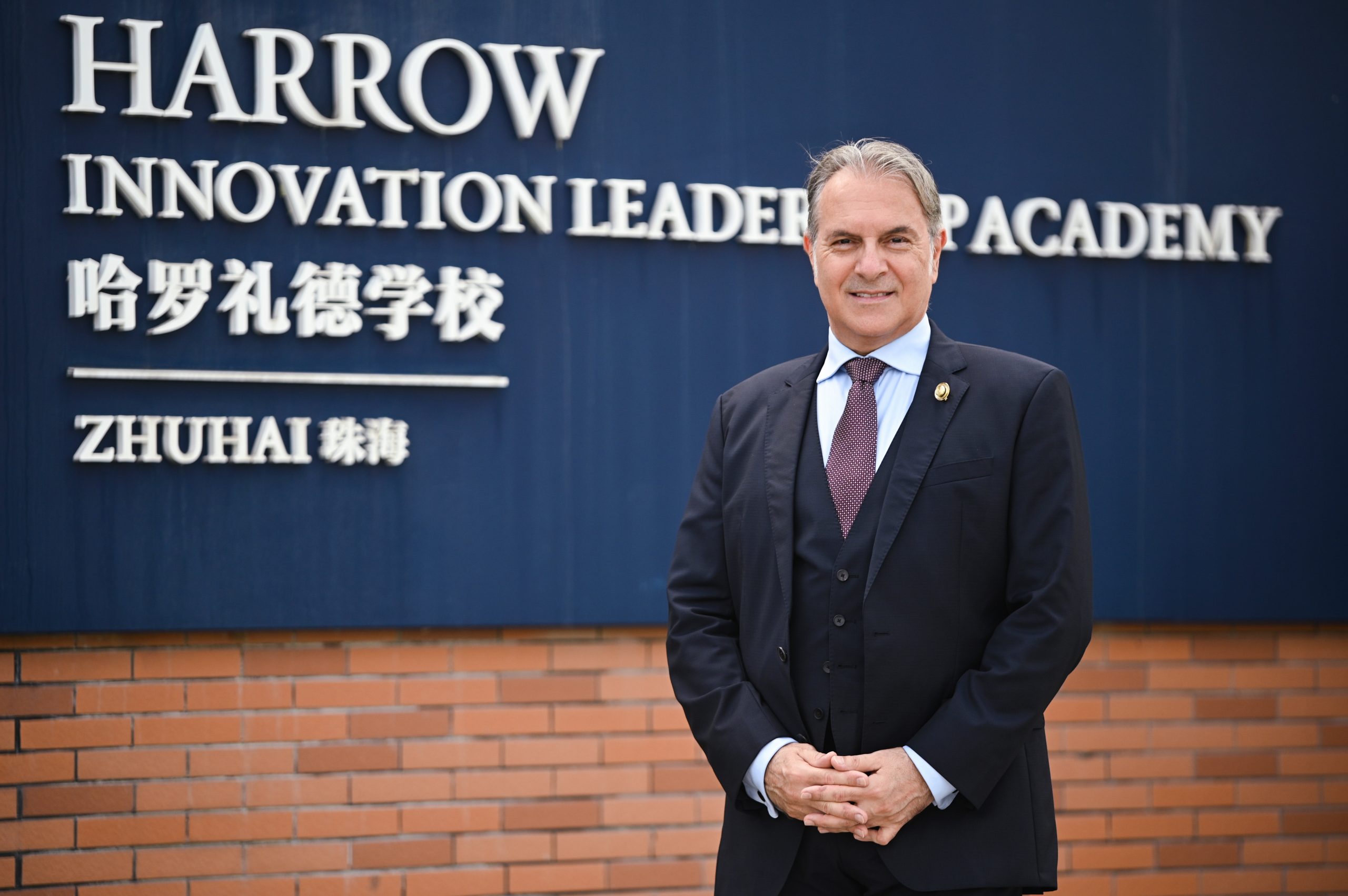 Dr Max Caruso, Head Master of Harrow Innovation Leadership Academy Zhuhai