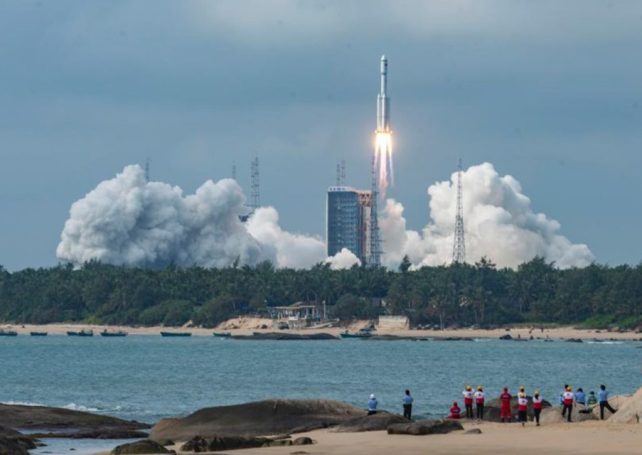 MUST students and staff witness spacecraft launch carrying Macao Student Science Satellite 1