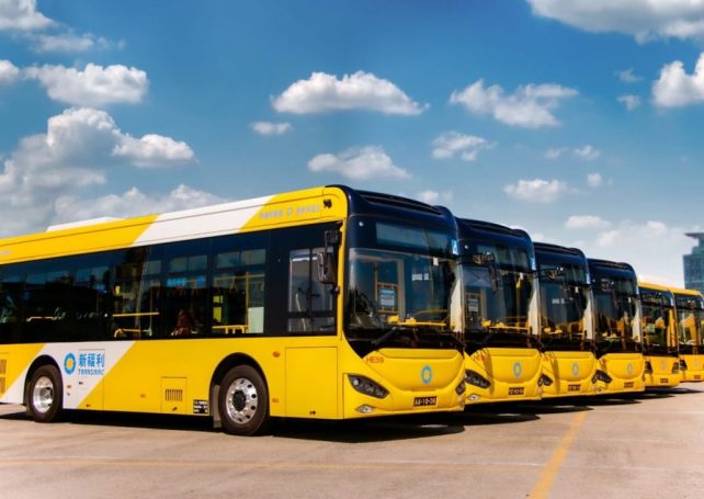 360 new-energy buses set to take to the road in January