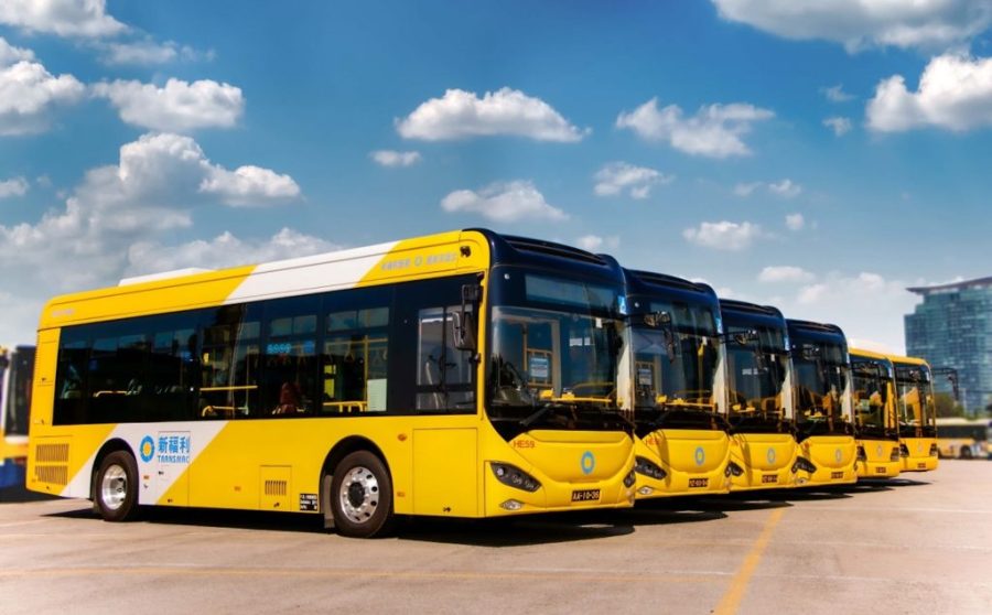 360 new-energy buses set to take to the road in January