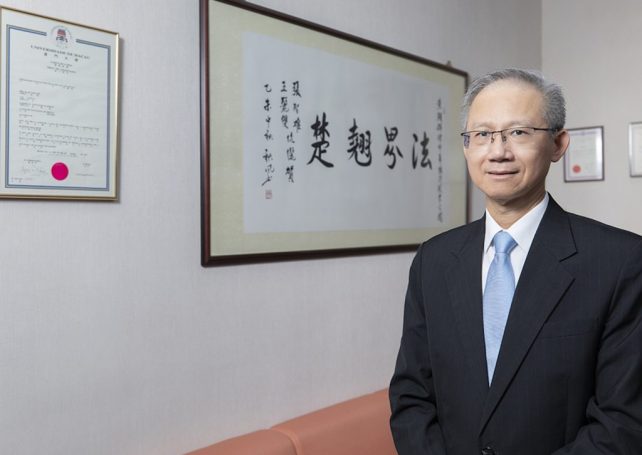 Politician and lawmaker Vong Hin Fai elected president of Macau Lawyers Association