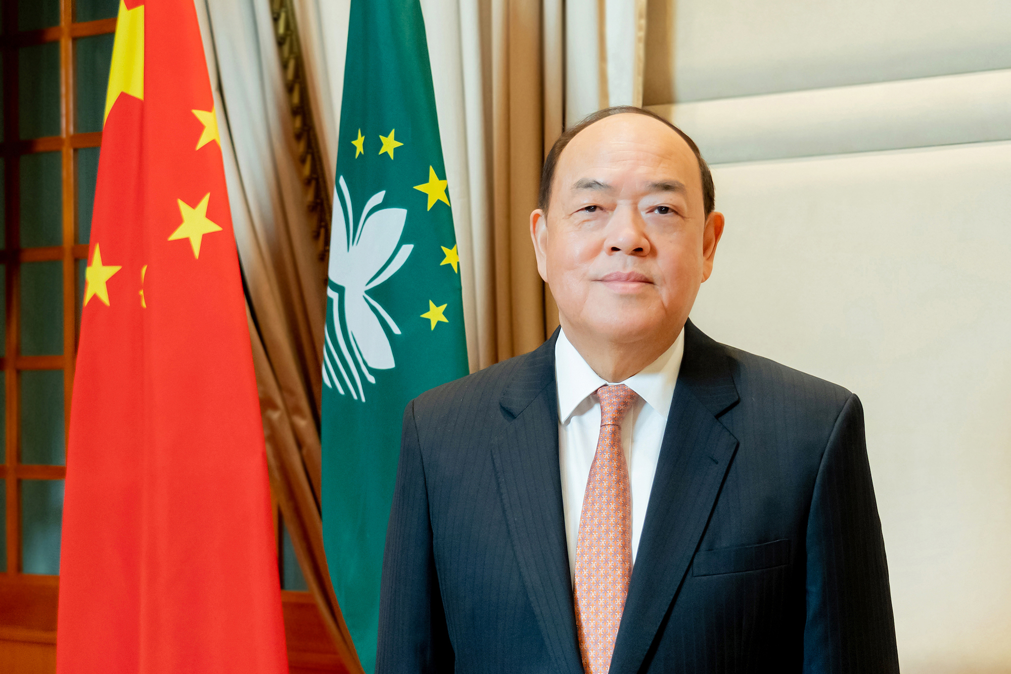 Ho Iat Seng’s New Year message praises Macao people’s cooperation with government in dealing with Covid-19 difficulties and challenges